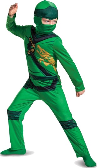 LEGO Ninjago kostyme Medium 7-8 år Lloyd