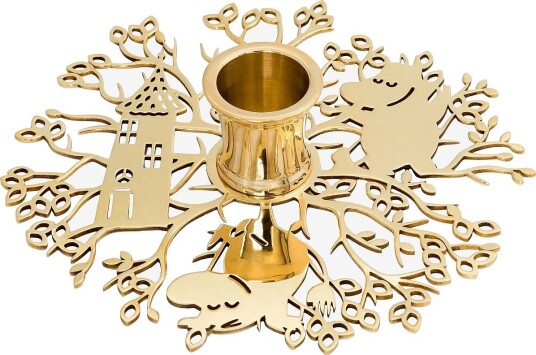 Hilke Collection Candlestand Hilke X Moomin No.1 GOLD 13.2 cm