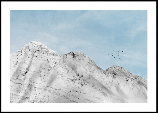 Marble Landscape 06 Plakat Plakat / 70x100cm