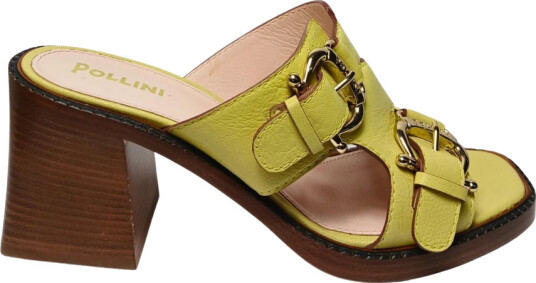 Pollini Dame Sko Gul 37 1/2 EU, Pollini Dame Sko Gul 37 1/2 EU,