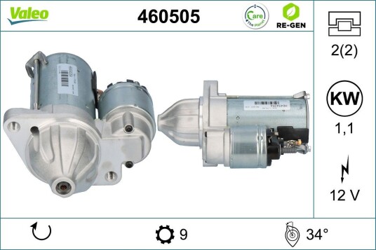 Starter VALEO 460505