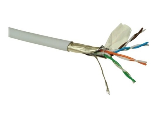 Solarix - Samlet Kabel - 305 M - Ftp - Cat 5E - Flertrådet - Grå