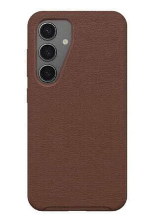 OtterBox Symmetry Cactus Leather Samsung Galaxy S25+ Rich Adove brown