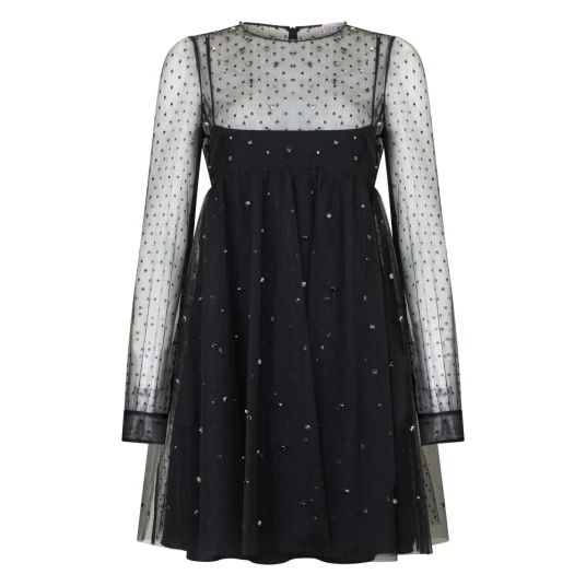 RED Valentino Dame Kjoler Svart S RED Valentino Dame Kjoler Svart S