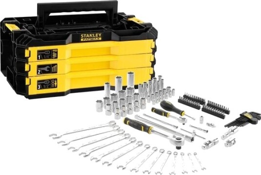 Stanley Modul Pro-Stack 126 Deler Nøkkelsett for Håndverktøy Stanley Modul Pro-Stack 126 Deler Nøkkelsett for Håndverktøy