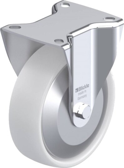 Blickle 352229 B-Po 125G-Fa - Fast Hjul - Hjuldiameter 125 Mm - Bæreevne (Maks.) 250 Kg - 1 Stk
