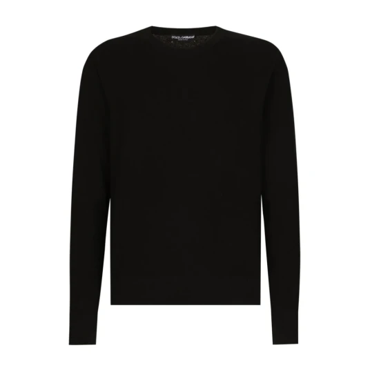 Dolce & Gabbana Herre Strikkevarer Svart XL