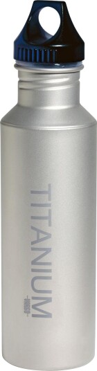 Vargo Titanium Drikkeflaske 650 ml - Grå/Svart