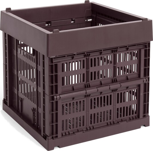 Hay Colour Crate Cube Oppbevaring Bordeaux Hay Colour Crate Cube Oppbevaring Bordeaux