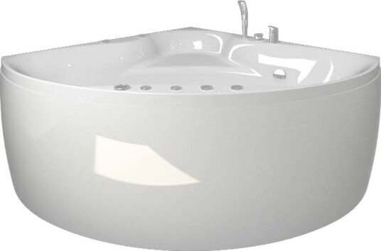 Westerbergs Boblebad Ocean 130C Executive Hjørne Akryl Hvit