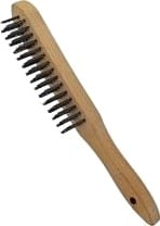 Stålbørste 3 Rækker 29,5Cm,48 Stk/Krt