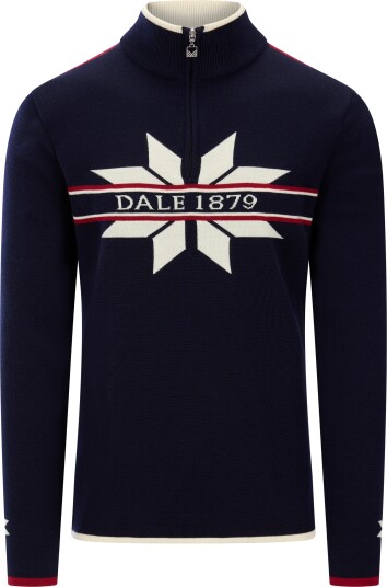 Dale of Norway Men"s Nåle Sweater Marine Offwhite, M