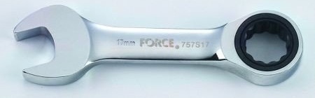 FORCE 757S10 Kombinasjonsnøkkel med skralle FORCE 757S10 Kombinasjonsnøkkel med skralle
