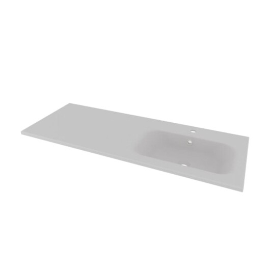 Svedbergs Sel Møbel B60-120cm Hvit Matt 120cm Høyre