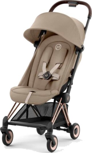 Barnevogn Cybex Coya Rosegold Cozy Beige Barnevogn Cybex Coya Rosegold Cozy Beige