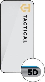 Google Pixel 10/10 Pro Tactical Glass Shield 5D Beskyttelsesglass - svart kant