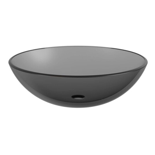 Vikingbad Vera Bolleservant Glass Svart