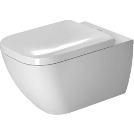 Duravit Happy D.2 Vegghengt toalett 365x540 mm, Rimless, Hvit m/WG Duravit Happy D.2 Vegghengt toalett 365x540 mm, Rimless, Hvit m/WG