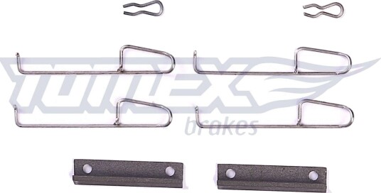 Monteringssett, bremseklosser TOMEX brakes TX 43-44