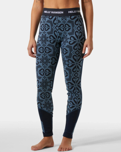 Helly Hansen Verglas Merinoull Mellomvekt Stilongs Navy XS