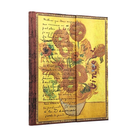 Paperblanks Notatbok V.Gogh Sunflowers Ultra Ulinjert