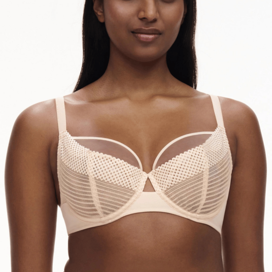 Chantelle BH Pulp Covering Underwired Bra Beige G 80 Dame