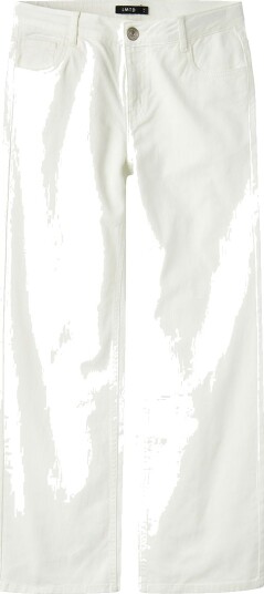 LMTD Nlftazza Twi Lw Straight Pant Noos White 176