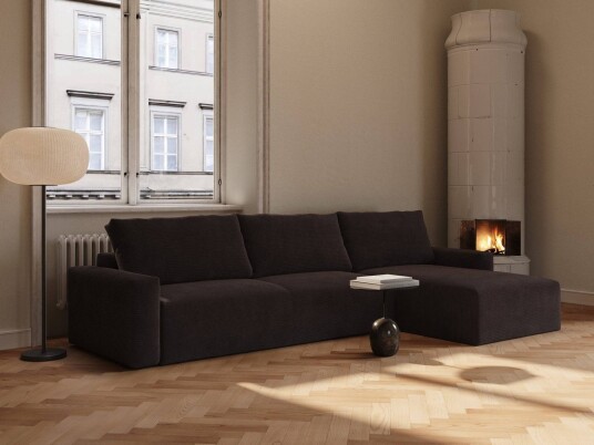 Maru | 145x342 cm | Chocco fløyel | 600 Maru | 145x342 cm | Chocco fløyel | 600