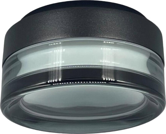 Nova Alba tak/vegglampe 9W 2700/3000/4000 Kelvin IP65 Dimbar Svart / Røykfarget