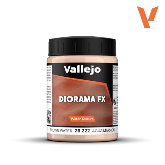 Vallejo Brown Water 200ml