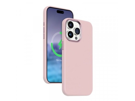Crong Dėklas Color Cover Lux Magnetic Iphone 15 Pro Magsafe Rožinė