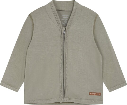 Hust and Claire Cardigan Bambus HCCurd Solid GlidelåSjøg Hust and Claire 1½ år 86 Cardigan Grønn