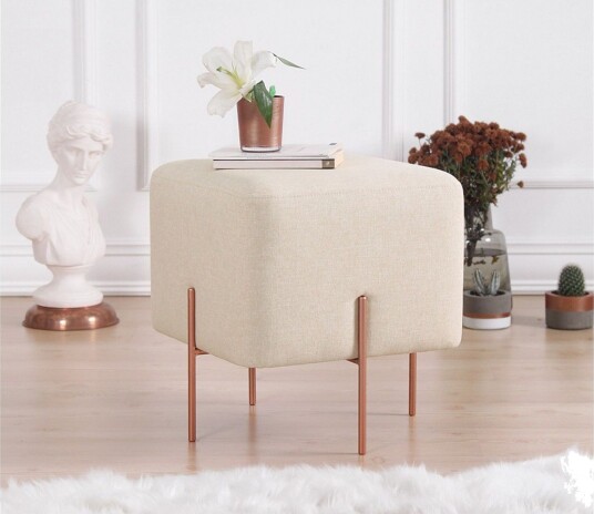 Yellowknife Sittepuff 40 cm Beige
