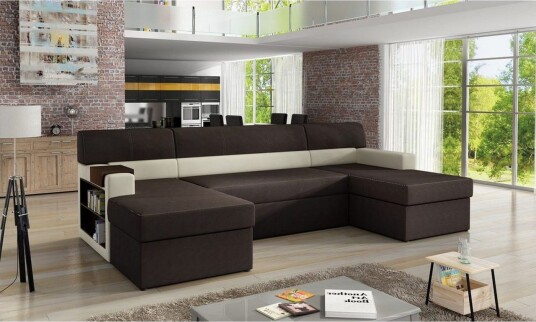 Seksjon Eltap Markos 310x159x90 cm Jasmine 29 Soft 33 Brun Beige Venstre Seksjon Eltap Markos 310x159x90 cm Jasmine 29 Soft 33 Brun Beige Venstre
