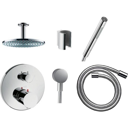 Hansgrohe Axor Starck komplett dusjløsning for innbygning, krom Hansgrohe Axor Starck komplett dusjløsning for innbygning, krom