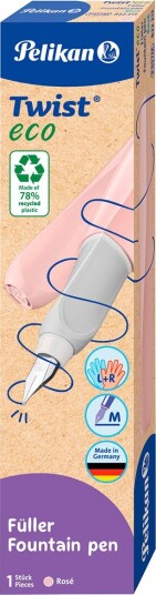 Pelikan Twist Eco Fyllepenn M Rose