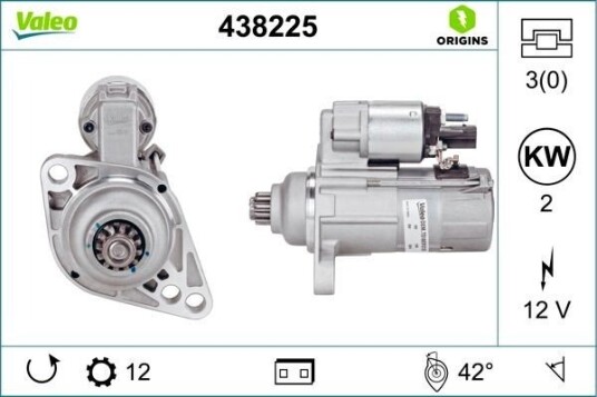 VALEO 438225 Starter VALEO 438225 Starter