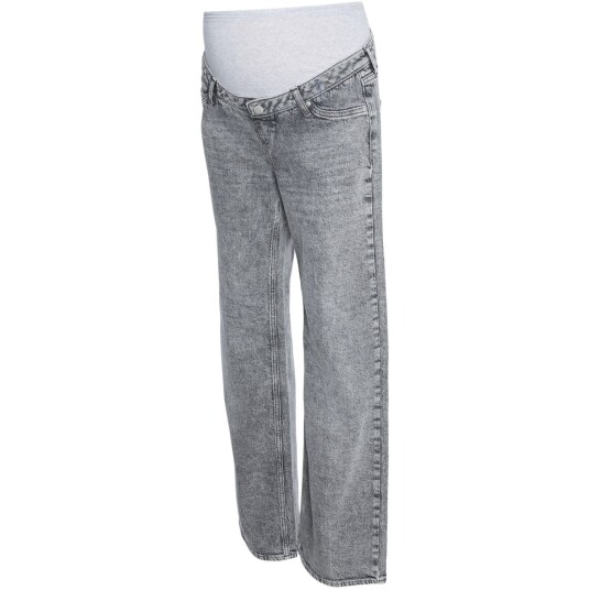Vero Moda Maternity Medium Grey Denim Vmmtessa Wide Jeans Ra206 Ga Noos 33
