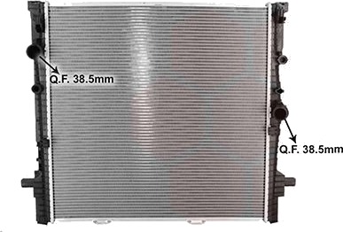 VAN WEZEL 06012764 Radiator motorkjøling VAN WEZEL 06012764 Radiator motorkjøling