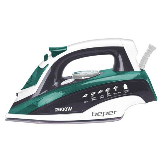 Beper P204FER003 Strygejern m/Thermostat   400ml 2600W GrÃ¸nn