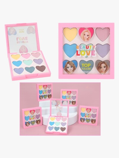 TOPModel Øyenskyggepalett Beauty Love