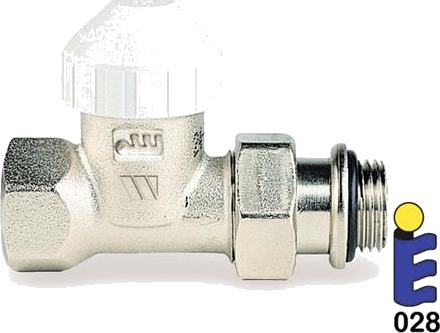 Ventilhus T/148 148A 1/2"" Ligeløb