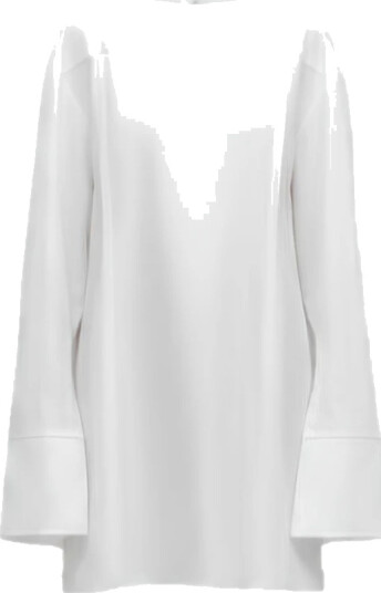 Carven Dame Kjoler Hvit M, Carven Dame Kjoler Hvit M,
