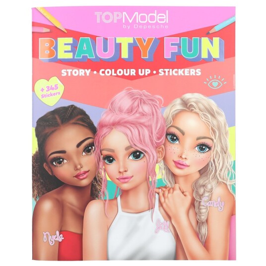 TOPModel Colouring Book BEAUTY FUN  0413137 