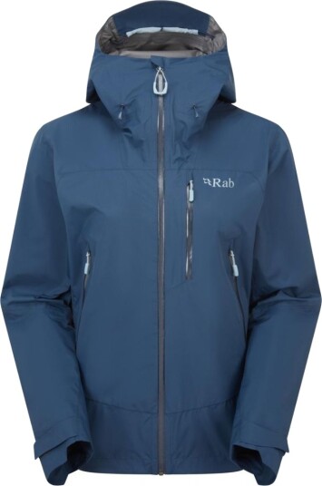 Rab Downpour Mountain Jacket Wmns Tempest Blue Size 10