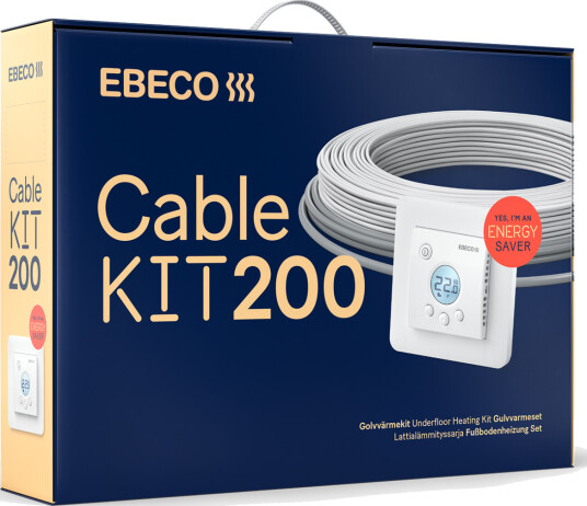 Ebeco Gulvvarme Cable Kit 200 8960850