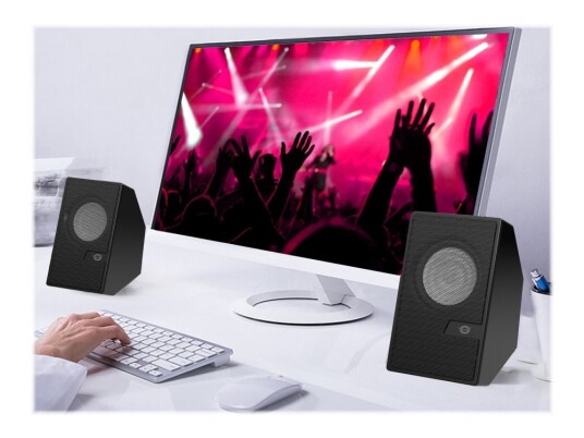 Conceptronic Bjorn - Høyttalere - For Pc - Trådløs - Bluetooth - 6 Watt (Total)