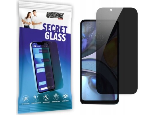 Grizzglass Privacy Glass Grizzglass Secretglass Motorola Moto G22