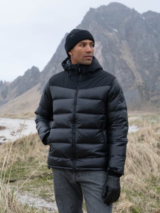 Twentyfour Aurora Warm Dunjakke Sort L