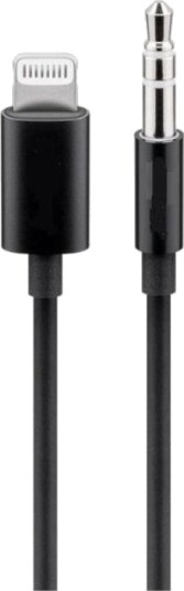 Usb-Kabel Premiumcord Lightning - Minijack 3,5 Mm 1 M Svart (Kipod50) Usb-Kabel Premiumcord Lightning - Minijack 3,5 Mm 1 M Svart (Kipod50)